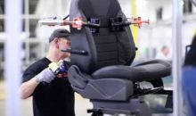 Automobile chair mounting job